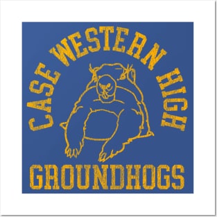 Case Western High Groundhogs / Groundhog Day Movie Fan Art Posters and Art